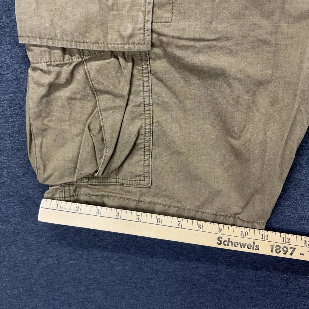 Levi's Cargo Shorts Mens 38x9 Brown Ripstop Workwear Utility Hike‎ Camp Outdoors